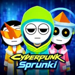 Play Cyberpunk Sprunki Game
