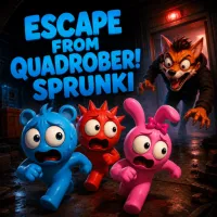 Play Escape from Quadrober! Sprunki