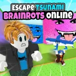 Play Escape Tsunami Brainrots Online Game