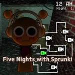 Play Five Nights with Sprunki Game
