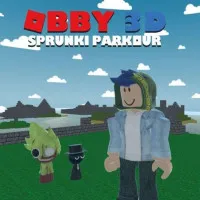 Play Obby 3D Sprunki Parkour