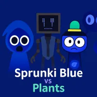 Play Plants vs Sprunki Blue