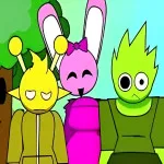 Play Sprunki 1996 Human Version Game
