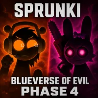 Play Sprunki Blueverse of Evil Phase 4