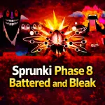 Play Sprunki Phase 8 Battered and Bleak now!