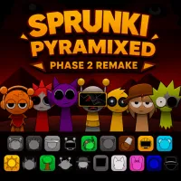 Play Sprunki Pyramixed Phase 2 Remake