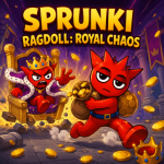 Play Sprunki Ragdoll: Royal Chaos now!