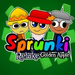 Play Sprunki Retake: Golden Apple Game