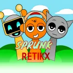 Play Sprunki Retikx Game
