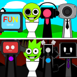 Play Sprunki Skibidi Toilet now!
