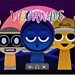 Play Sprunki Vaporwave Game