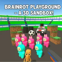 Play Steal A Brainrot Sprunki 3D Playground Sandbox