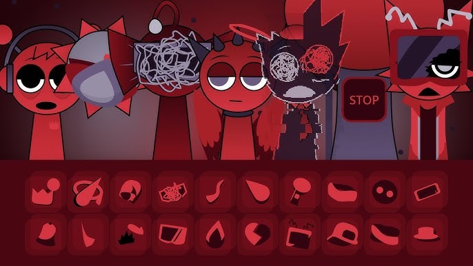 maroon-sprunki-game
